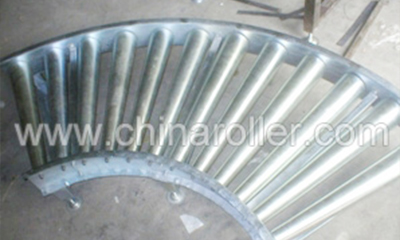 無動力轉(zhuǎn)彎輸送機滾筒